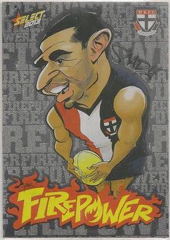 2013 Select AFL Champions - Firepower Caricatures #FC46 Ahmed Saad Front